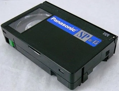 Compact Video Cassette Tape Panasonic VHS-C SP EC-45