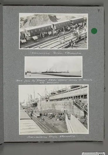 Image: Disembarking Horses. Alexandria.