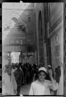 The party coming out from the university