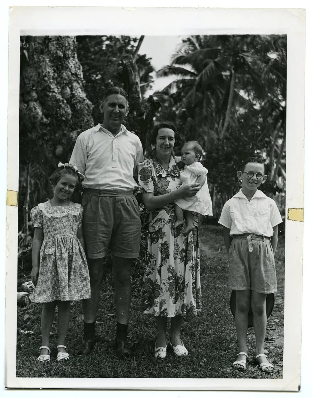 Rev. C. K. and Mrs C. M. Crump and family