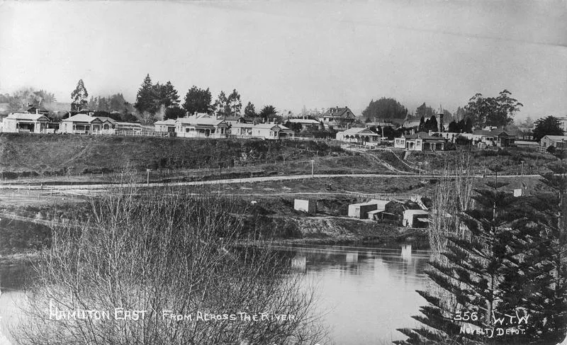 "Hamilton East from across the river"