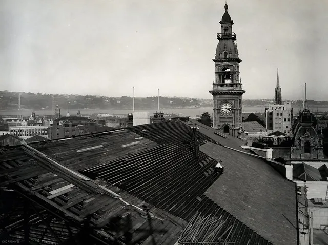 Roof Construction - Dunedin Town Hall