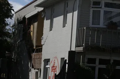 Damage to the Croydon House B&B Hotel (2)