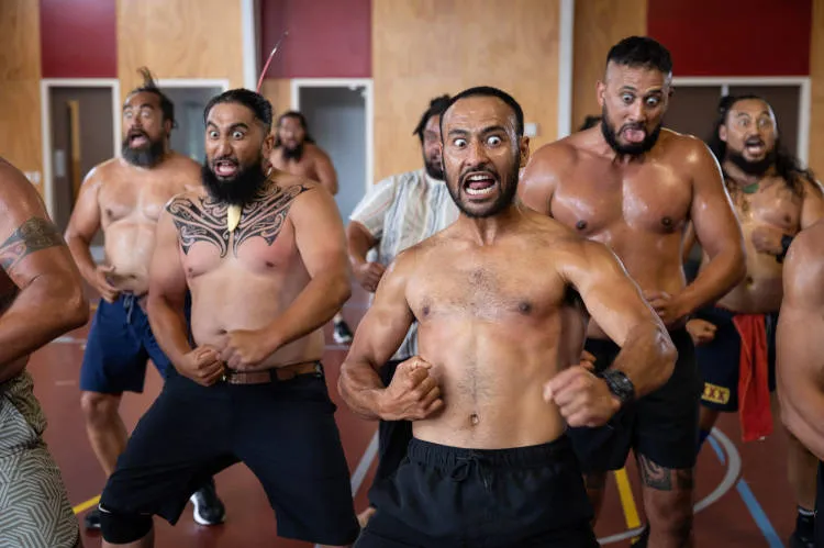 Te Waka Huia Kapa Haka rehearsal, 2023