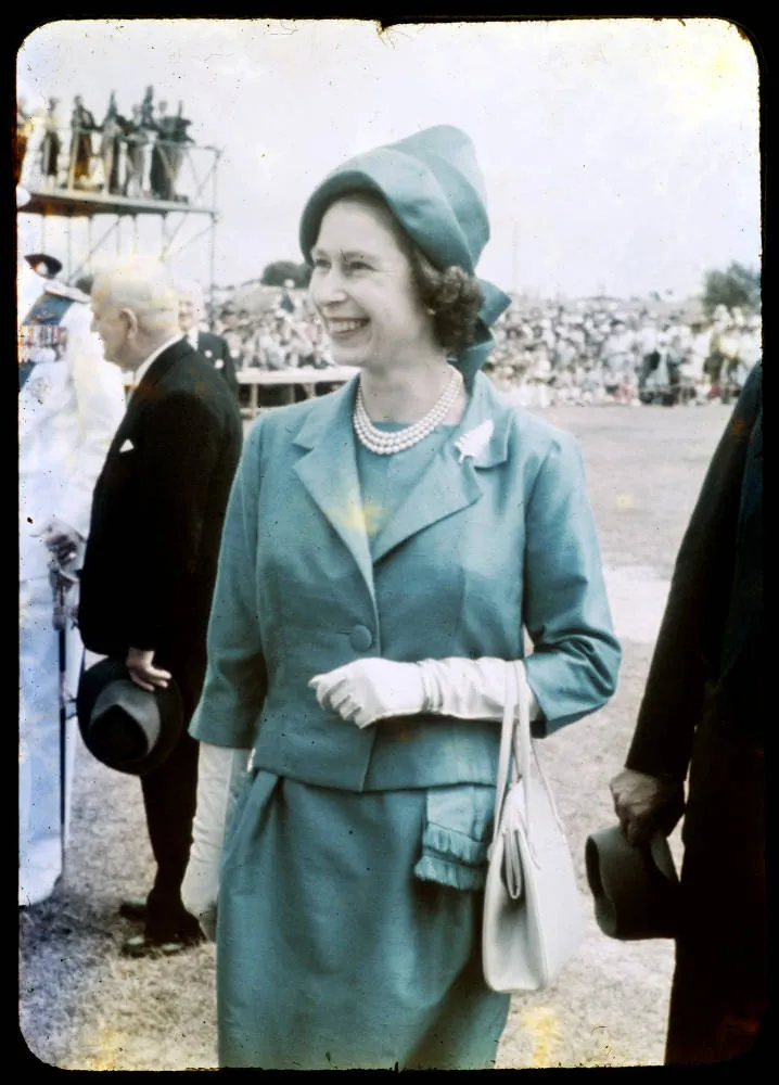 Queen Elizabeth II at Waitangi, 1963