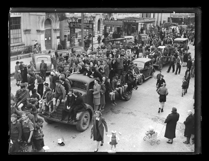 Victory Japan (VJ Day), Nelson