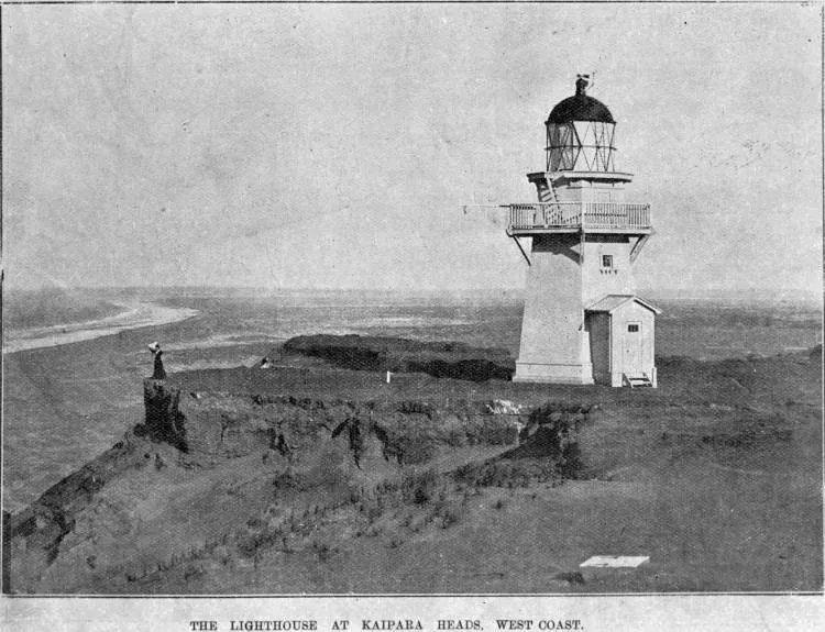 Lighthouse, North Head, Kaipara.