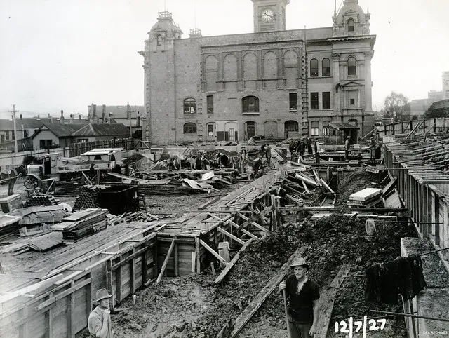 Foundations - Dunedin Town Hall