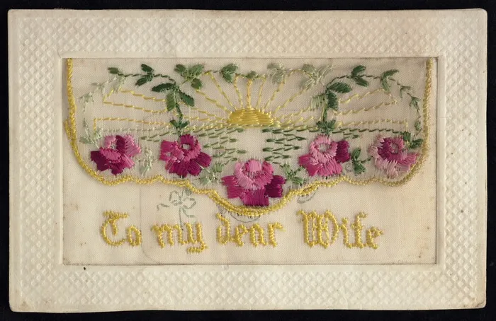 To my dear wife. Carte postale - Postcard . Mizpah to my dear wife [1917]