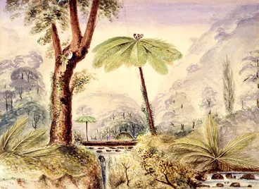 Image: Holmes, William Howard, 1825-1885 :Tralinock, Hutt. Oct 1856