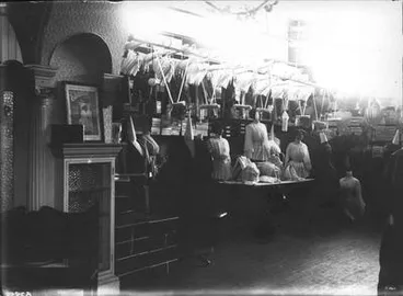 Image: Interior view of J. R. Rendell Ltd. Karangahape Road. Corset Dept.