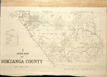 Image: Index map of Hokianga County