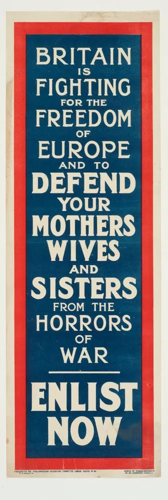 Poster, 'Britain is Fighting for the Freedom'