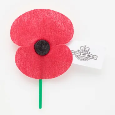 Image: Anzac poppy