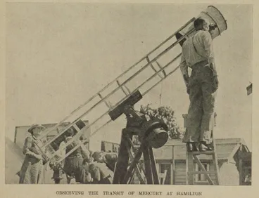 Observing the Transit of Mercury at Hamilton Image: Observing the Transit of Mercury at Hamilton