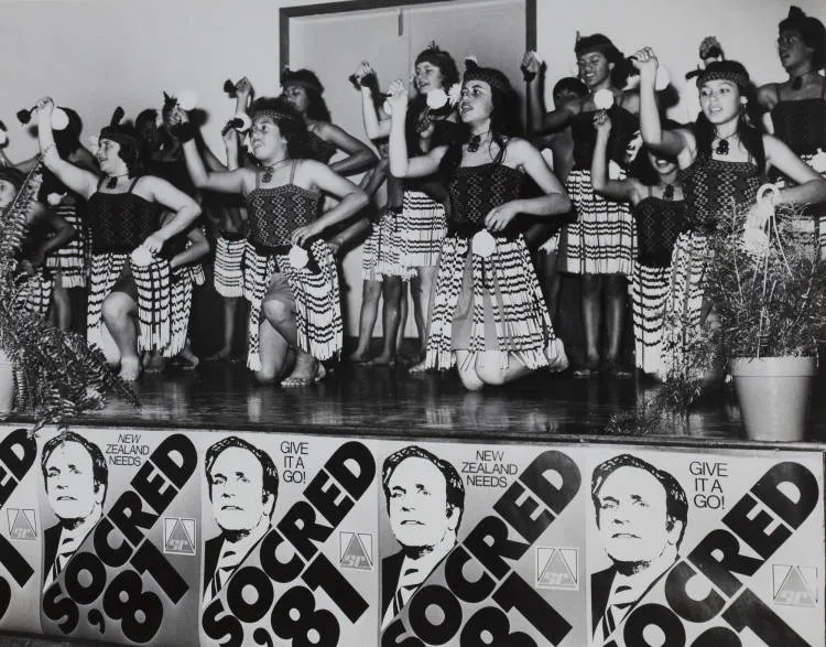 Kingsford School Maori Group, Māngere, 1981