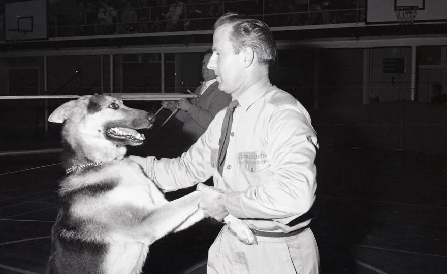 [Dog Training School Demonstration at the Izadium]