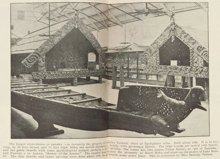 Storehouse, or pataka, Auckland Museum