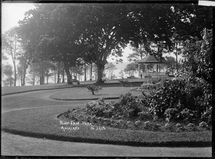 Band rotunda at Point Erin Park, Auckland
