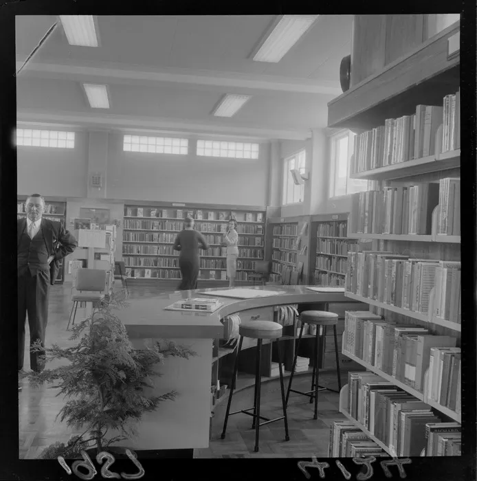 Interior of Newtown Library, Wellington