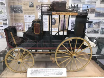 Image: Model. Cobb & Co Stage Coach