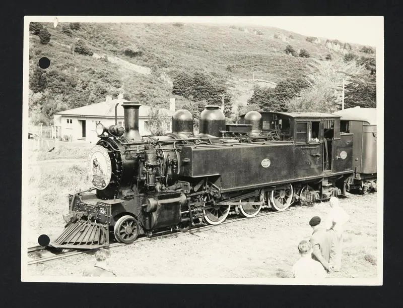 Steam locomotive Ww 556, 1959