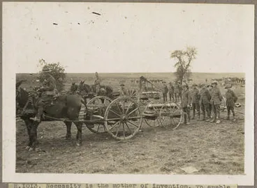 Image: Necessity is the mother of invention.