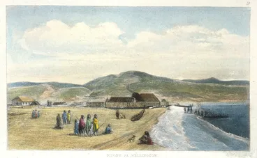 Image: Brees, Samuel Charles, 1810-1865 :Pitone Pa, Wellington, 59. Engraved by Henry Melville. Drawn by S C Brees. [London, 1847].