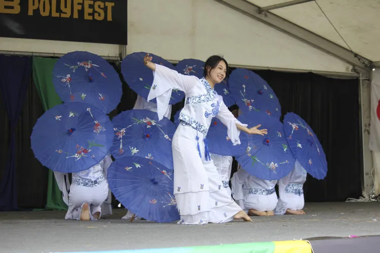 Japanese dance, ASB Polyfest, 2016.