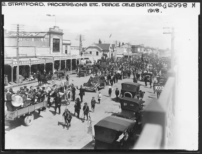 Peace celebrations, Stratford