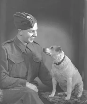Image: George Clifton Bendall and Dog