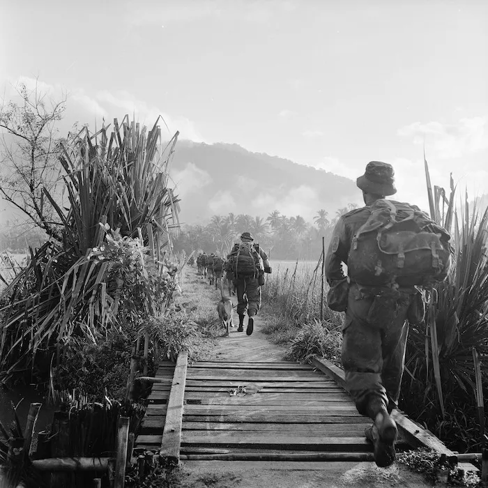 Special Air Service on patrol, Malaya