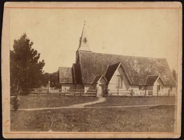St Peter's Church, Onehunga, 1880s Image: St Peter's Church, Onehunga, 1880s