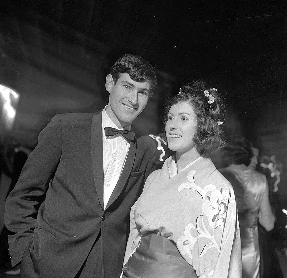 Plunket Ball; Sue Mahoney in costume from the Japanese Embassy