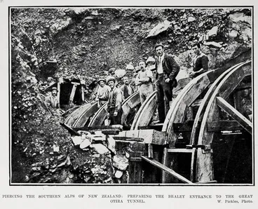 Image: Piercing The Southern Alps Of New Zealand