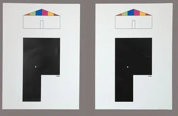 Image: [2 Gallery Abstracts, Revealed/Concealed Bath Street Gallery catalogue]