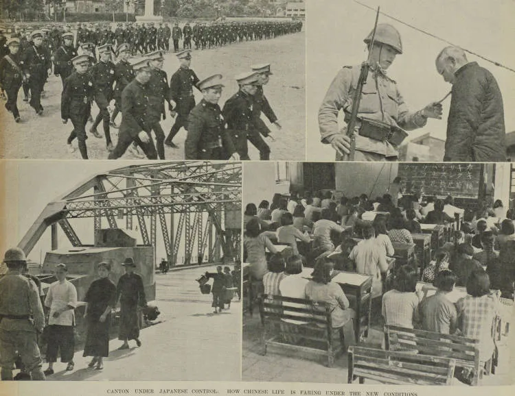 Canton under Japanese control: how Chinese life is faring under the new conditions