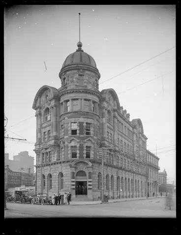 Image: Public Trust building, on the corner of Lambton Quay and Stout Street, Wellington
