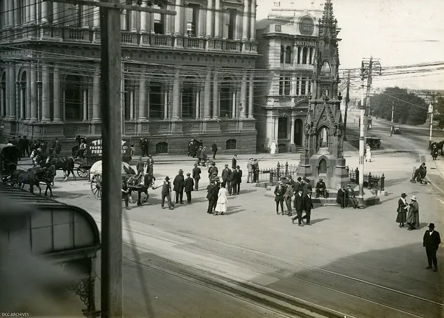 Comfort House Square (now the Exchange) Comfort Station, 1919