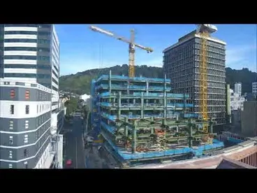 Image: Archival building construction timelapse May 2024