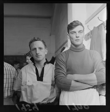 Image: Unidentified Wellington soccer players