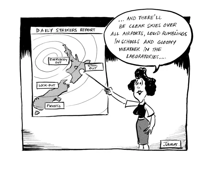 Lynch, James Robert, 1947- :'Daily strikers report'. 10 February 1986