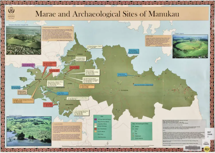 Marae and archaeological sites of Manukau