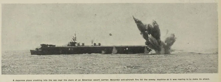 Fighting near Okinawa