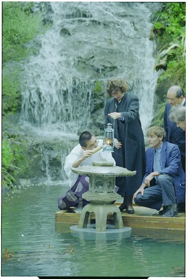 Image: Hiroshima Peace flame, Botanic Garden, Wellington