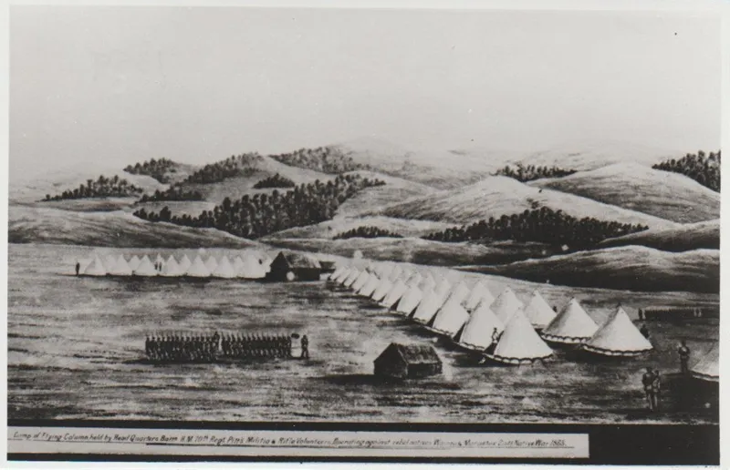 Sketch of Galloway Redoubt