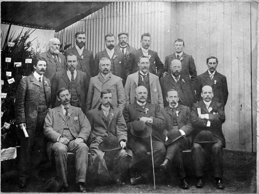 Committee for the first Manawatu and West Coast Agricultural and Pastoral Winter Show, Palmerston North Showgrounds