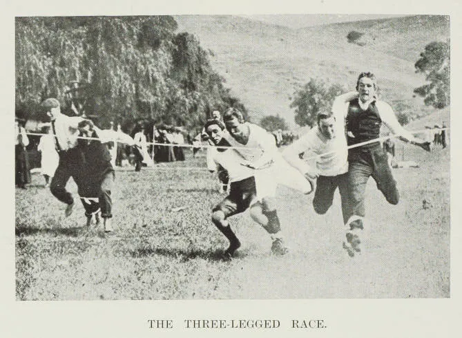 The three-legged race