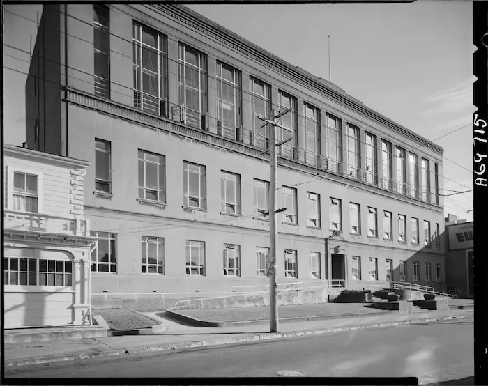 Children's Dental Clinic, Willis Street, Wellington - Photograph taken by Mr McNeely