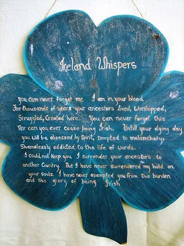 Image: Irish poem